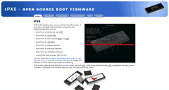 Desktop Screenshot of ipxe.org